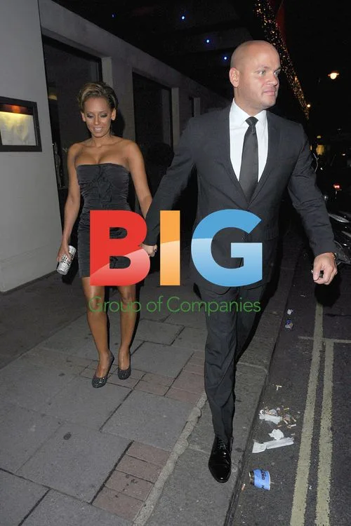 Mel B Arriving at Mayfair Hotel