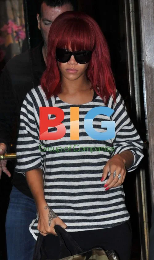 Rihanna and Matt Kemp depart Paris