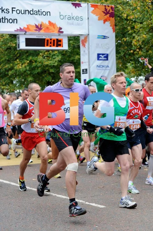 Celebrities at Royal Park Half Marathon