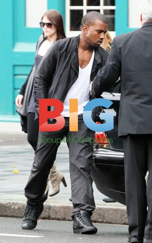 Kanye West Arrives for Tour