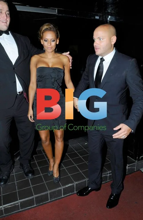 Mel B and Stephen Belafonte at Stringfellows