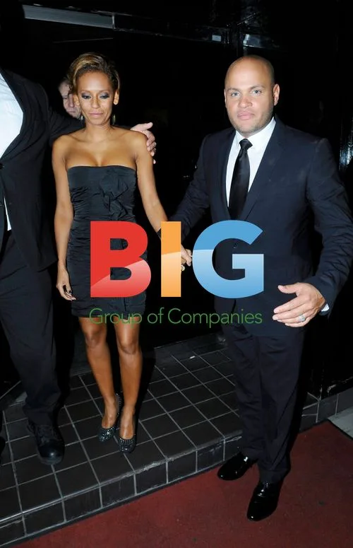 Mel B Grabs Stephen Belafonte at Stringfellows