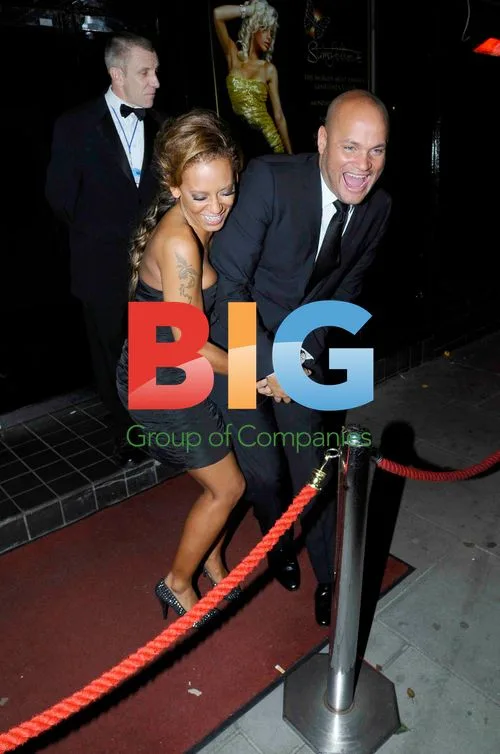 Mel B Grabs Stephen Belafonte at Stringfellows