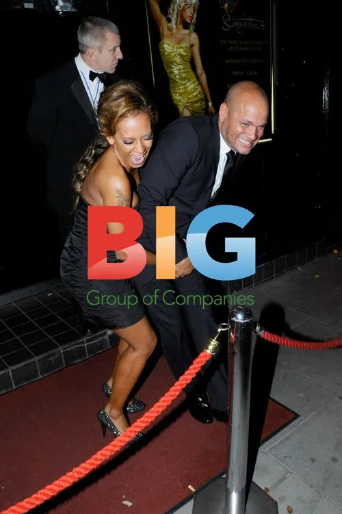 Mel B and Stephen Belafonte at Stringfellows