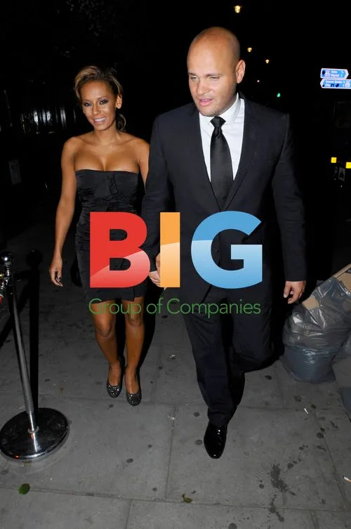 Mel B and Stephen Belafonte at Stringfellows