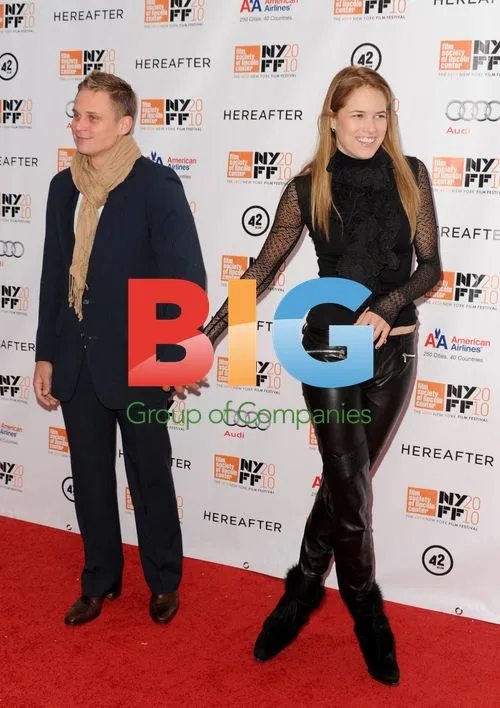 Billy Magnussen and Cody Horn at "Hereafter" Premiere