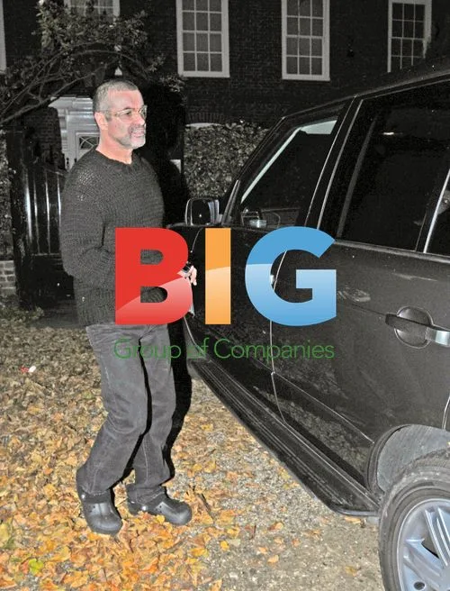 George Michael Leaves Home at Night