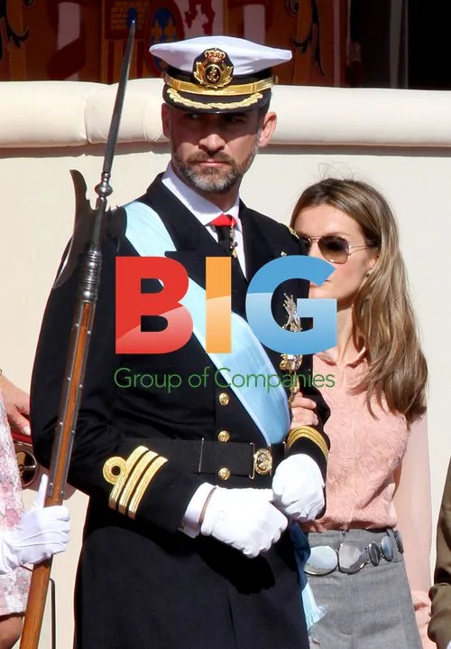 Spanish Royal Family at National Day Parade