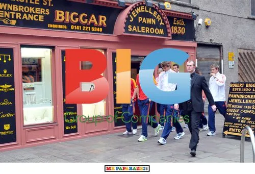 Spanish Football Team in Glasgow
