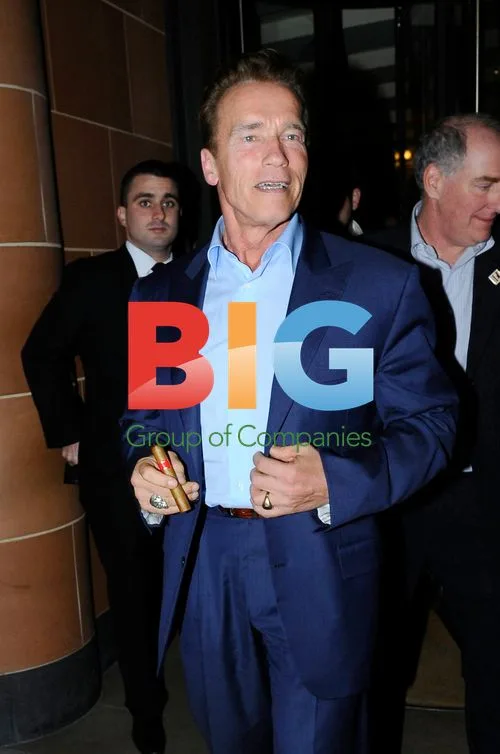 Arnold Schwarzenegger, London