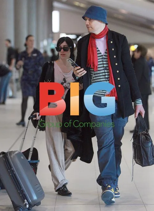 Billy Corgan and Jessica Origliasso in Perth