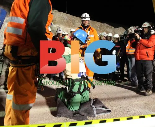 Rescue of miner Carlos Mamani