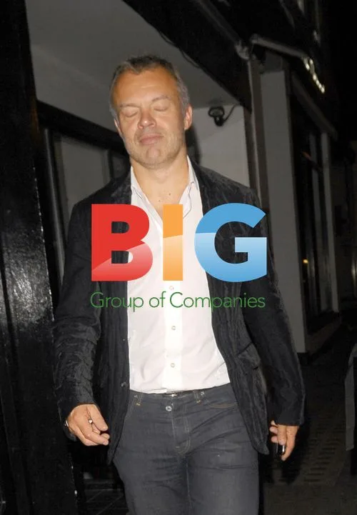 Graham Norton Out in Soho, London