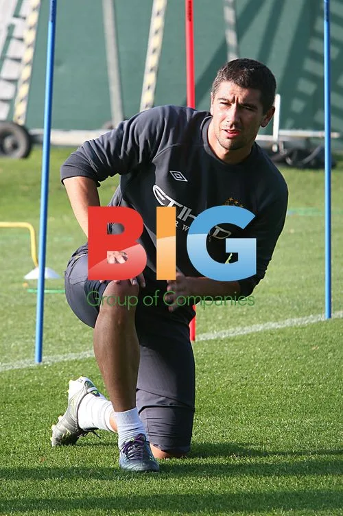 Manchester City Players Train