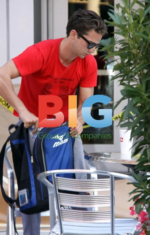 Shia LaBeouf at Georgetown Cafe