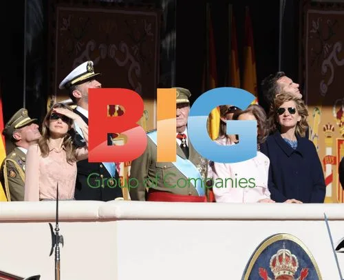 Spanish Royals at Military Parade
