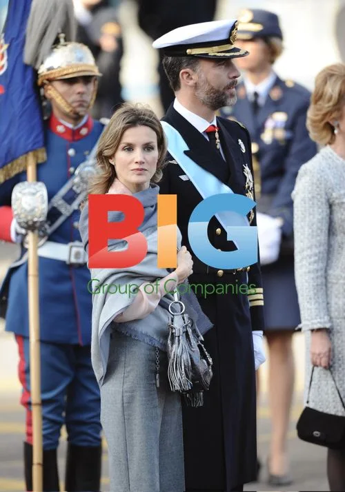 Spanish Royals at Military Parade
