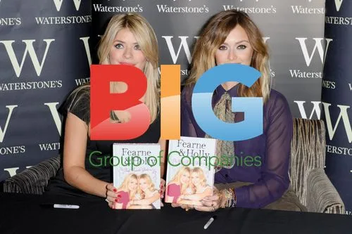 Holly Willoughby and Fearne Cotton Book Signing