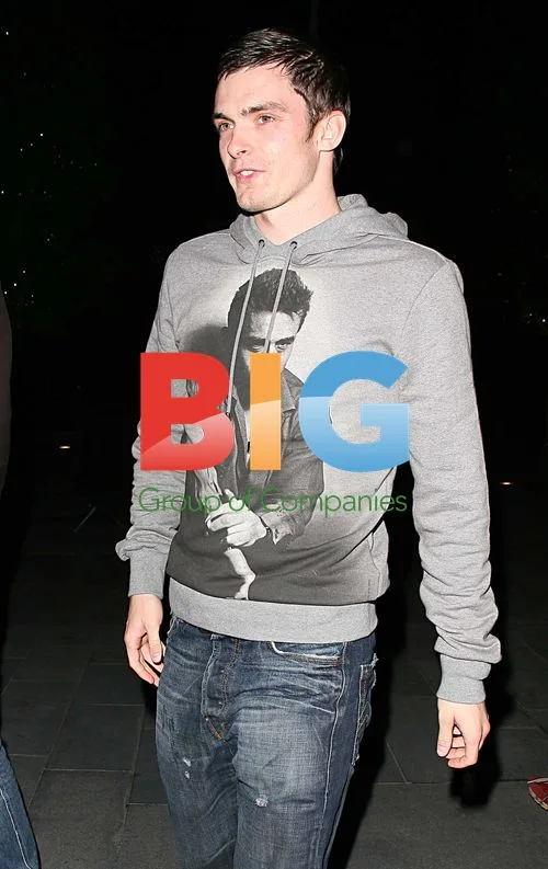 Adam Johnson at Armani Store Opening