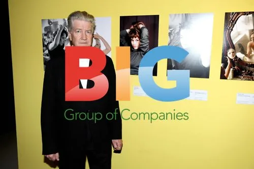 David Lynch at "Brune/Blonde" exhibition