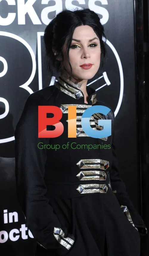 Kat Von D at 'Jackass 3D' Premiere
