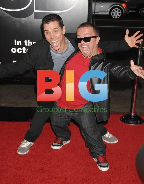 Steve O and Wee Man at 'Jackass 3D' Premiere