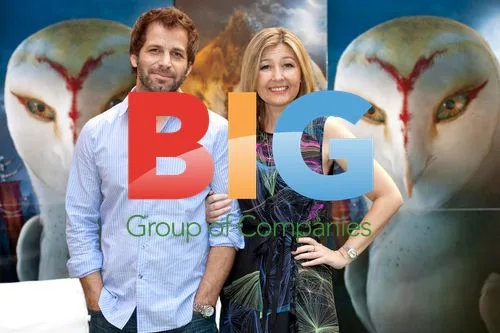 Zack Snyder and Deborah Snyder at Legend Of The Guardian photocall