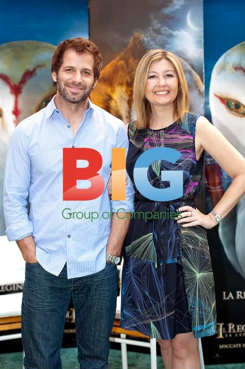 Zack Snyder and Deborah Snyder at 'Legend Of The Guardian' photocall