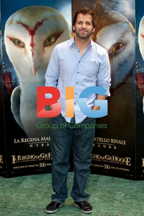 Zack Snyder and Deborah Snyder at Legend Of The Guardian photocall
