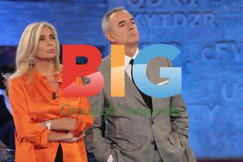 Mara Venier and Lamberto Sposini on Vita in diretta