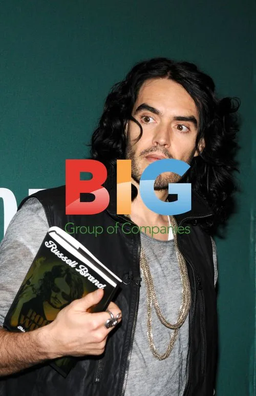Russell Brand promotes Booky Wook 2 in NYC