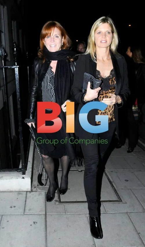 Sarah Ferguson at London Restaurant