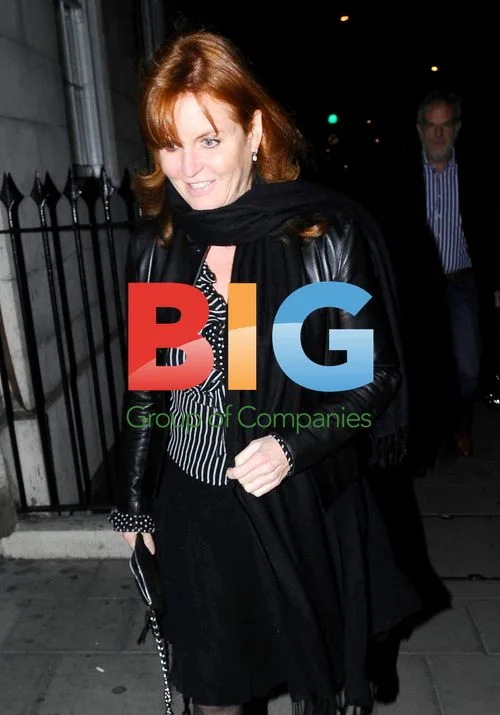 Sarah Ferguson at London Restaurant