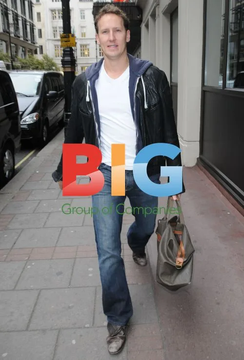 Brendan Cole Out and About in London