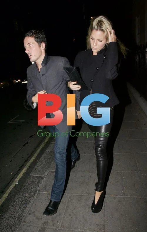 Dave Gardner and Girlfriend Leave C London