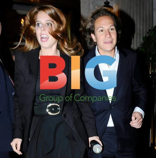 Princess Beatrice and Dave Clark at Les Ambassador Casino