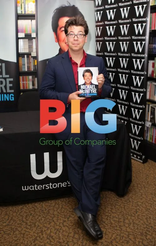 Michael McIntyre Book Signing