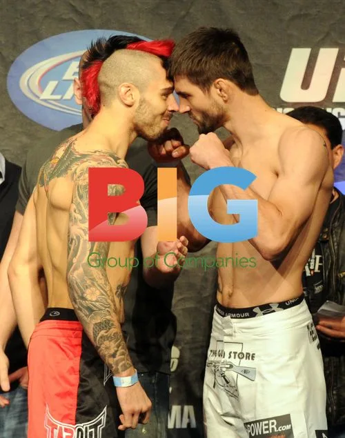 UFC 120 weigh-in in London, UK