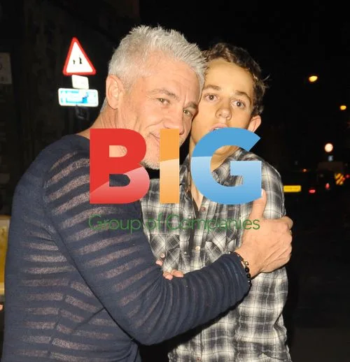 Wayne and George Lineker at McQueen club