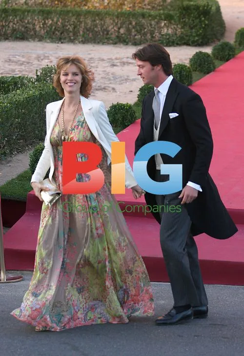 Eva Herzigova at Wedding in Spain