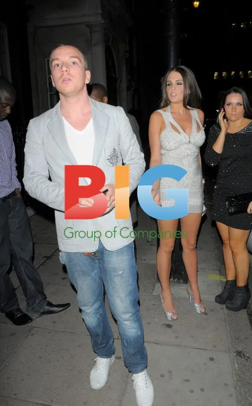 Danielle Lloyd and Jamie O' Hara at UFC Fight Night