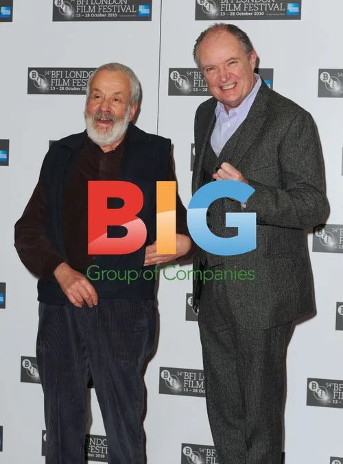 Mike Leigh and Jim Broadbent at Another Year Photocall