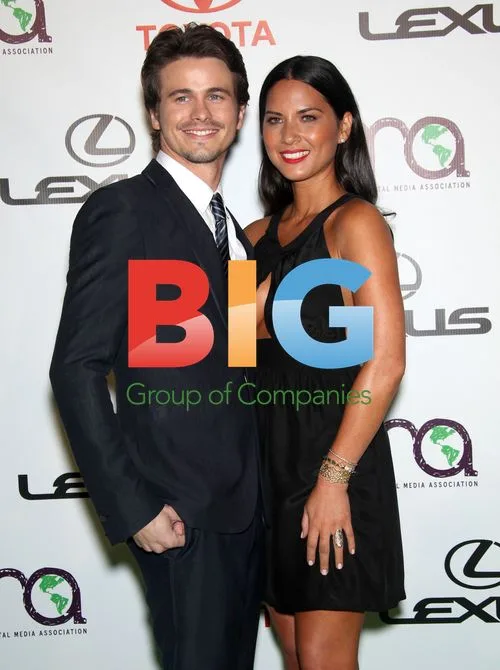 Jason Ritter and Oliva Munn at Environmental Media Awards