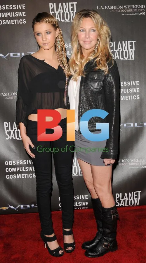 Ava Sambora and Heather Locklear at WTB Spring 2011 Fashion Show