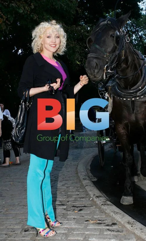 Russian Pop Star Sasha in Central Park