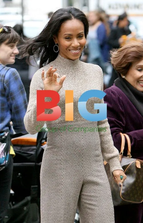 Jada Pinkett Smith walks dog in NYC