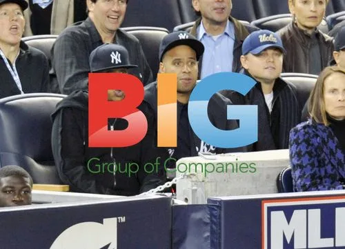 Jay-Z and DiCaprio at ALCS Game