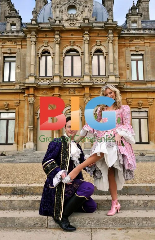 Nicola Brazil and Gary Lucy at Cinderella launch
