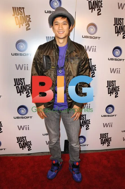 Harry Shum Jr. at Just Dance 2 Launch