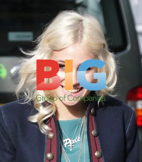 Pixie Lott at MTV in London